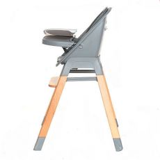 Стульчик для кормления 4 в 1 Espiro Sense 27 white gray